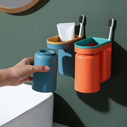 BRUSHDOCK Wall Mount for Toothbrushes
