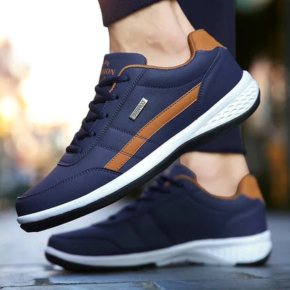 STRIDELUX Orthopedic Leather Sneakers