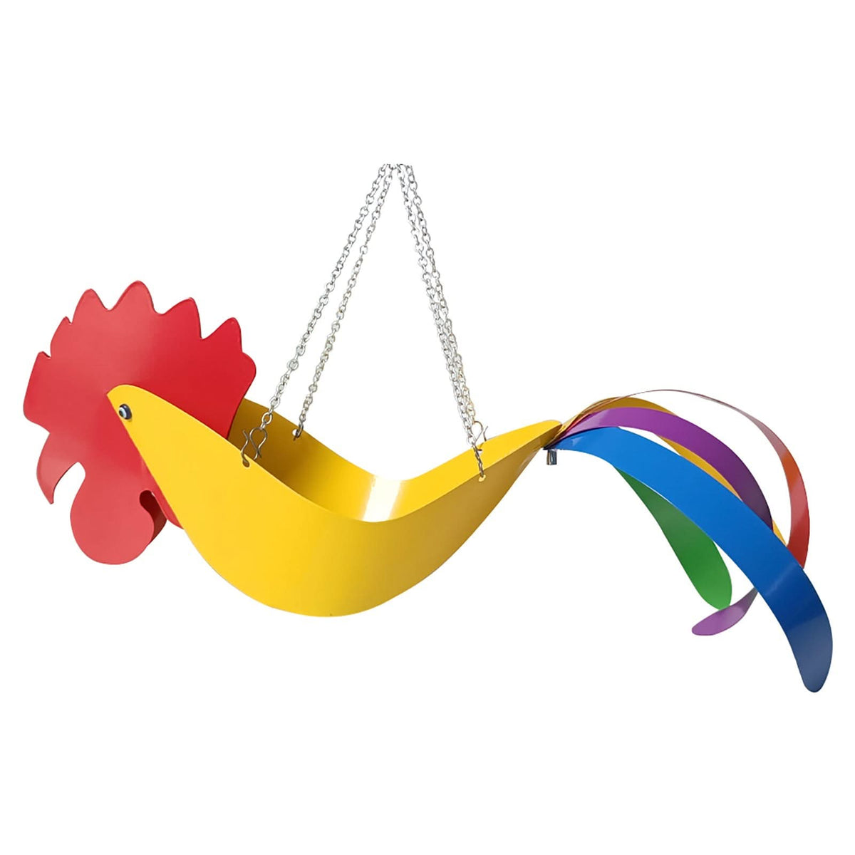 Hanging plant bowl Colourful Chicken Design Garden