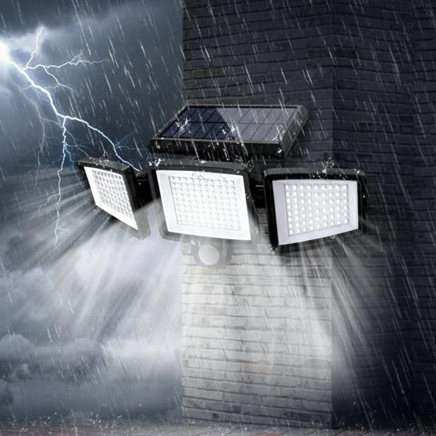 SUNDEFENSE Solar-powered Security Light
