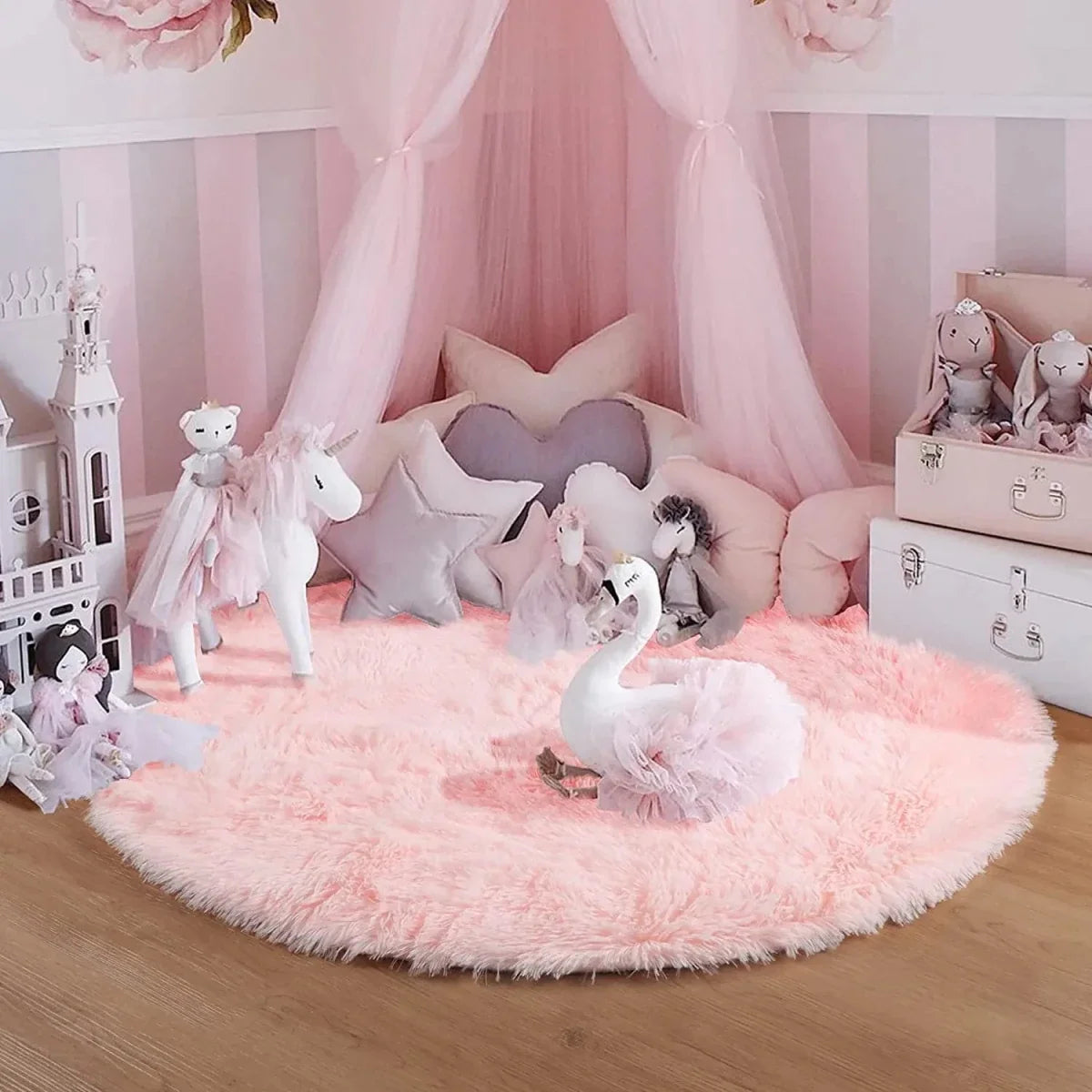 CloudHaven Luxury Soft Round Rug | Ultra Plush
