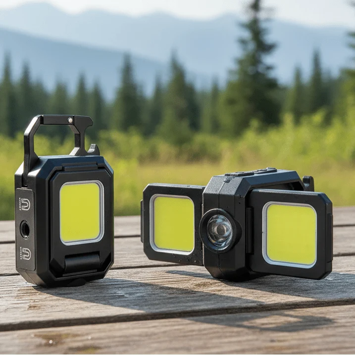 RUNGLOW Portable LED Keychain Light