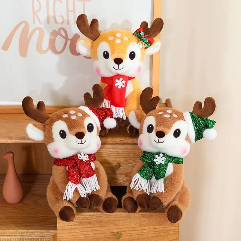 CUDDLESCARF Charming Christmas Plush Doll