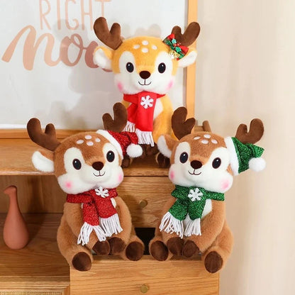 CUDDLESCARF Charming Christmas Plush Doll