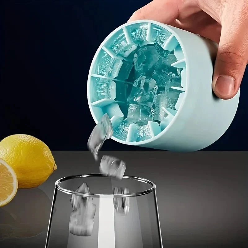 CYLINDICE Cylindrical Silicone Ice Cube Tray