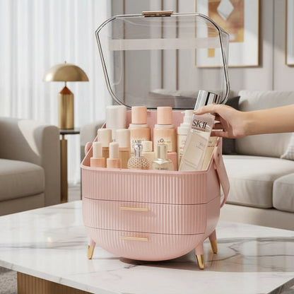BEAUTYSENSE Makeup Organizer Dustproof Waterproof Cosmetic