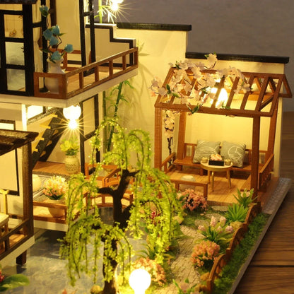 HOBBIX Mini Wooden House Kit