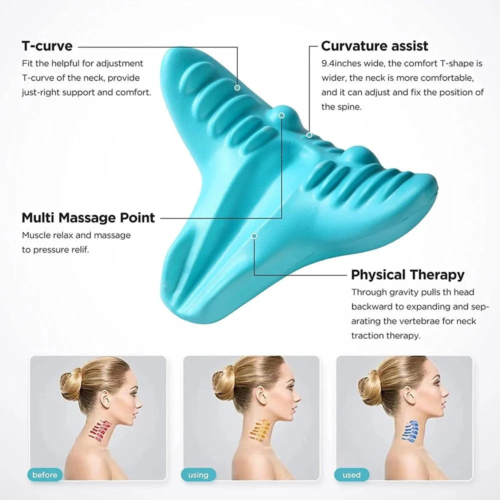 Tranquessence Ergonomic Neck Massage Pillow