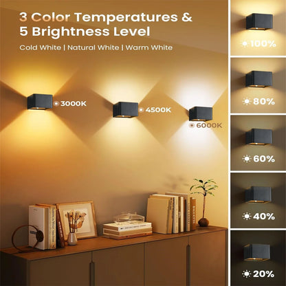 SENSEARC Wireless LED Wall Light