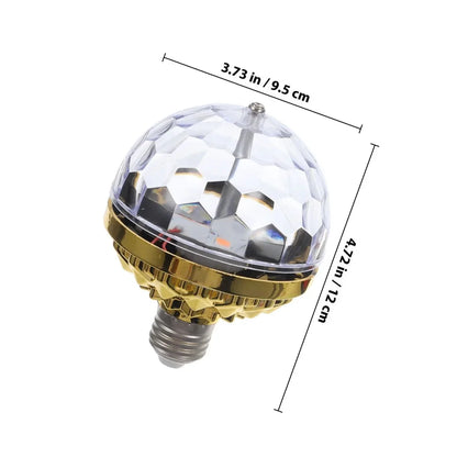 PARTYBEAM Rotating LED Disco Lamps E27