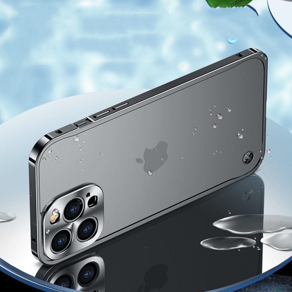 Aluminium iPhone Case, Lightweight CNC-Machined Metal Bumper