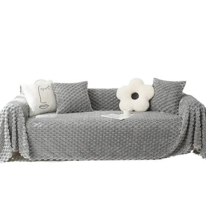 CHENILLO Plush Chenille Sofa Cover