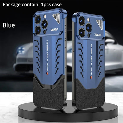 Armor iPhone Case, Futuristic Shockproof Phone Case