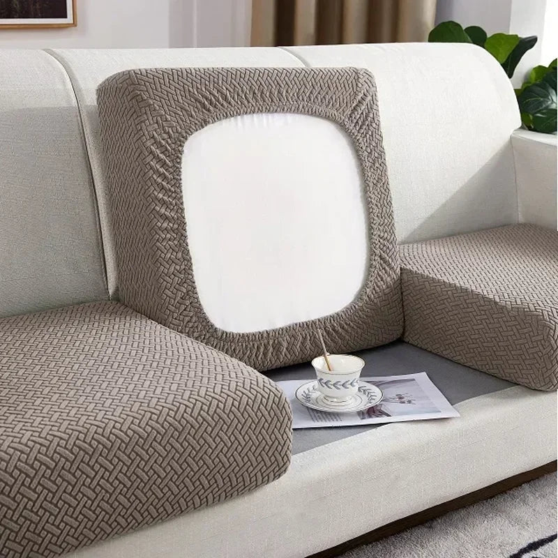 JACQUARDFIT Elastic Jacquard Sofa Cover