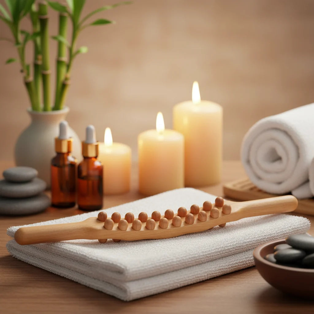 THERAWOOD Luxury Gua Sha Massage Stick