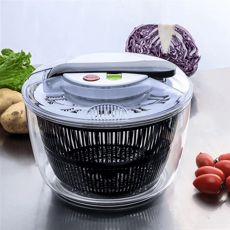 SPINFRESH Battery-Powered Salad Spinner
