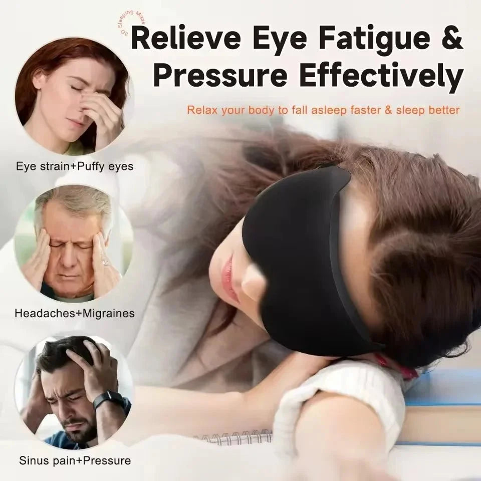 DREAMSHADE Light-Blocking Memory Foam Sleep Mask