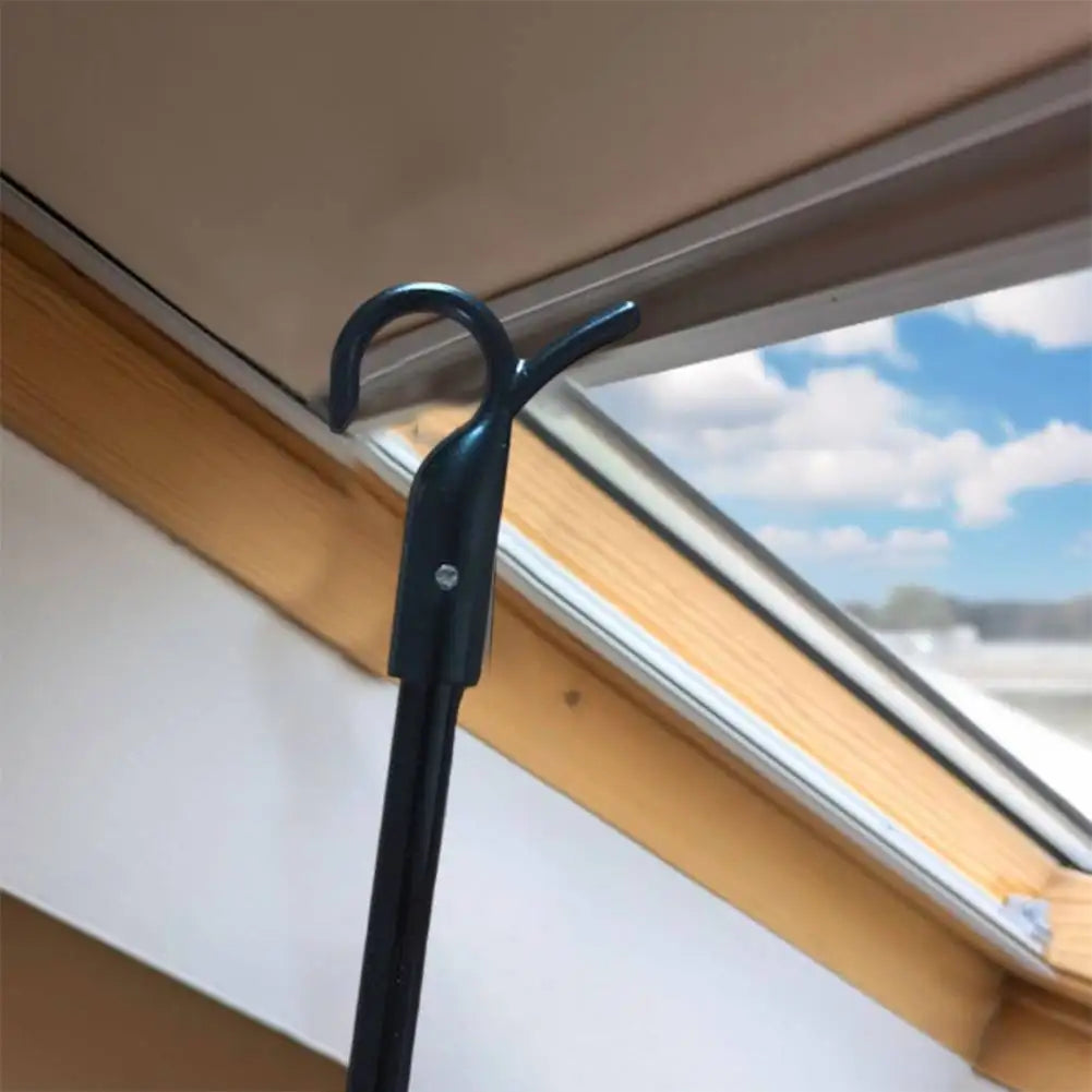 Telescopic Window Opener, 30-60 cm, with Hooks