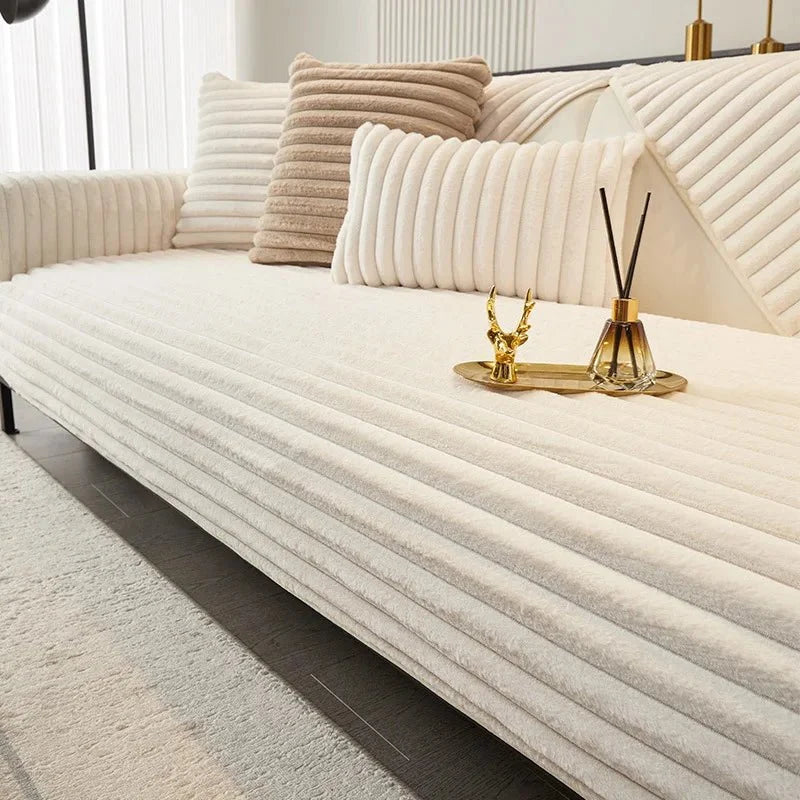COZYPUFF Luxurious Winter Sofa Cover