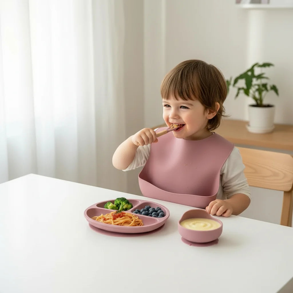 SOFTBITE Silicone Feeding Set