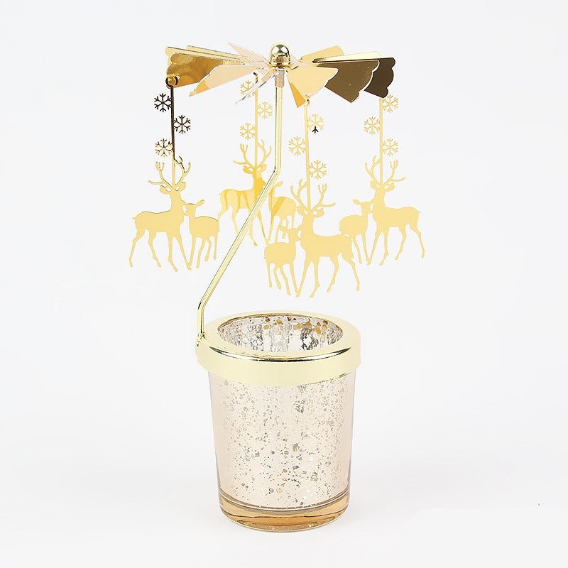 ROMANIVA Metal Candle Holder