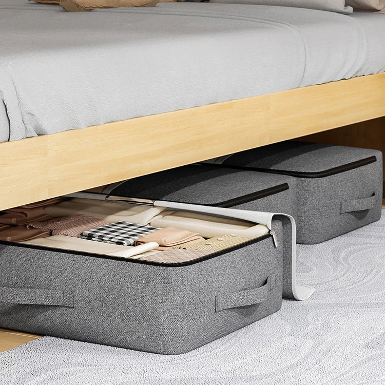 Storage Bag with Zipper for Comforters Large Capacity