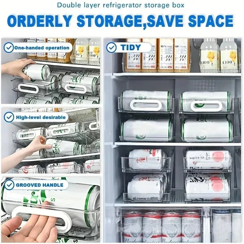 CANSWIFT 2-tier Beverage Can Dispenser