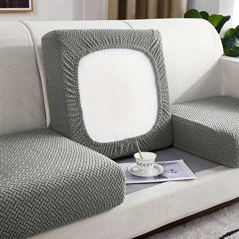 JACQUARDFIT Elastic Jacquard Sofa Cover