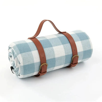 PICSTYLE Waterproof Checkered Picnic Blanket