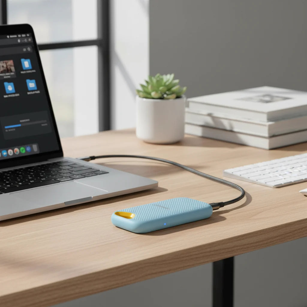 Rugged External Hard Drive 1TB to 4TB, 2.5 Inch Portable USB Backup Storage