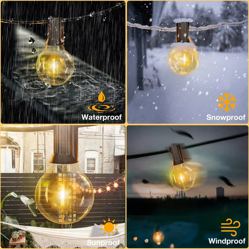 G40 LED Bulb, 12V E12 Warm White Globe Light Bulb for RVs, Boats & Off-Grid Systems