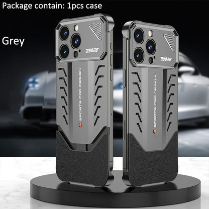 Armor iPhone Case, Futuristic Shockproof Phone Case