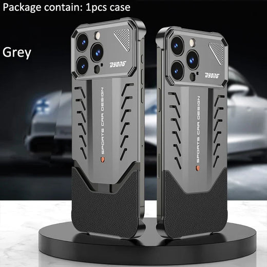 Armor iPhone Case, Futuristic Shockproof Phone Case