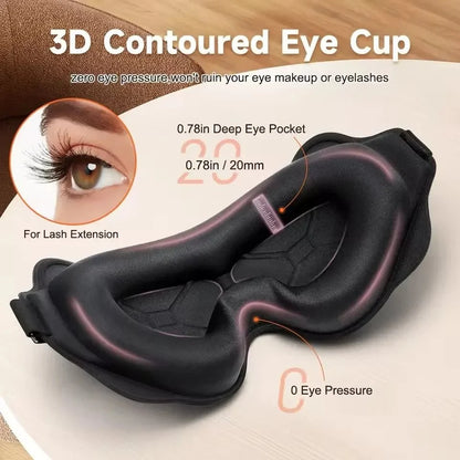 DREAMSHADE Light-Blocking Memory Foam Sleep Mask