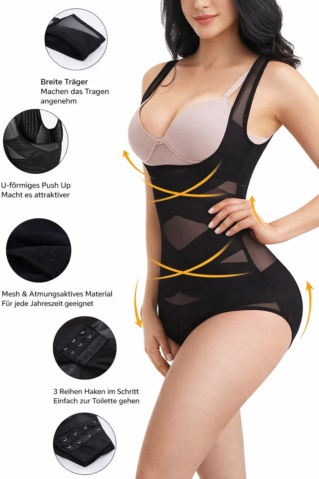 Seamless Shapewear, Tummy Control