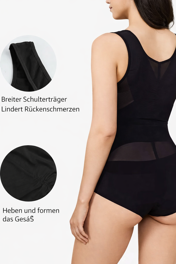 Seamless Shapewear Bodysuit, Tummy Control Body Shaper for Women Under Dresses & Work Outfits