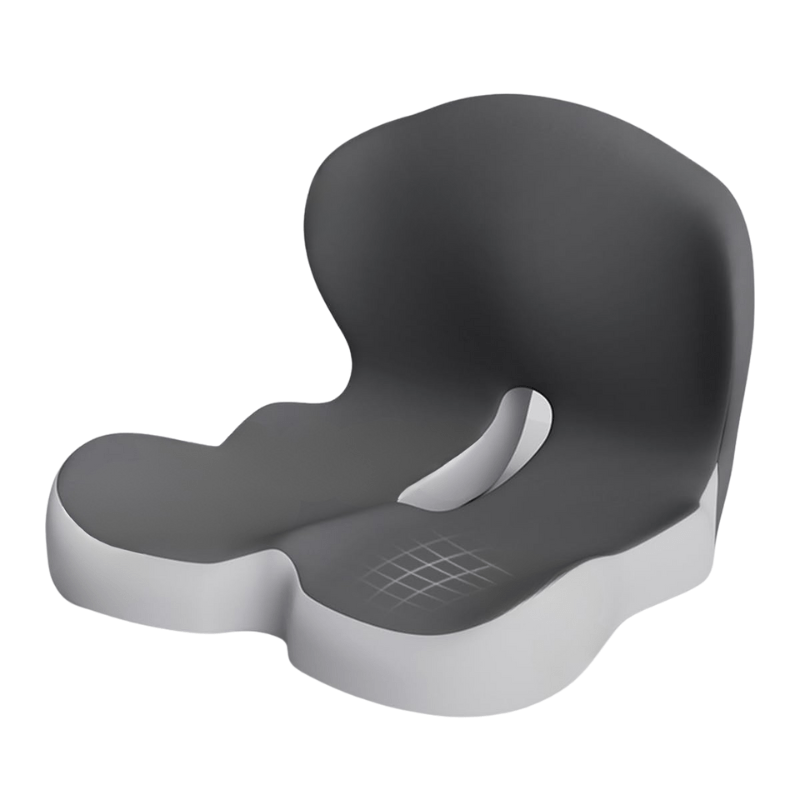 Ergonomic Memory Foam Seat Cushion, Pressure-Relieving, Non-Slip