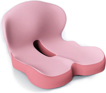 Ergonomic Memory Foam Seat Cushion, Pressure-Relieving, Non-Slip