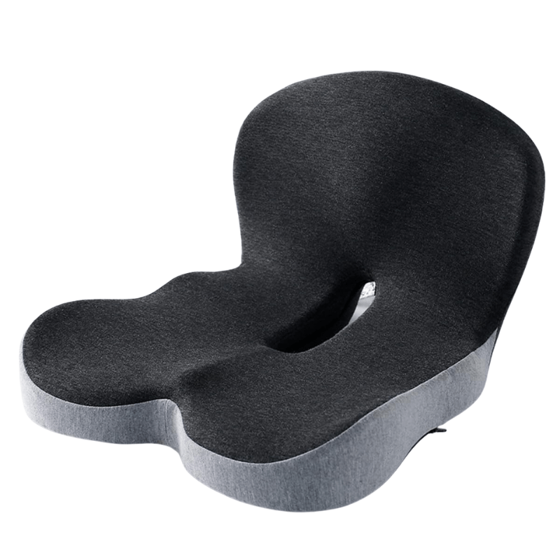Ergonomic Memory Foam Seat Cushion, Pressure-Relieving, Non-Slip