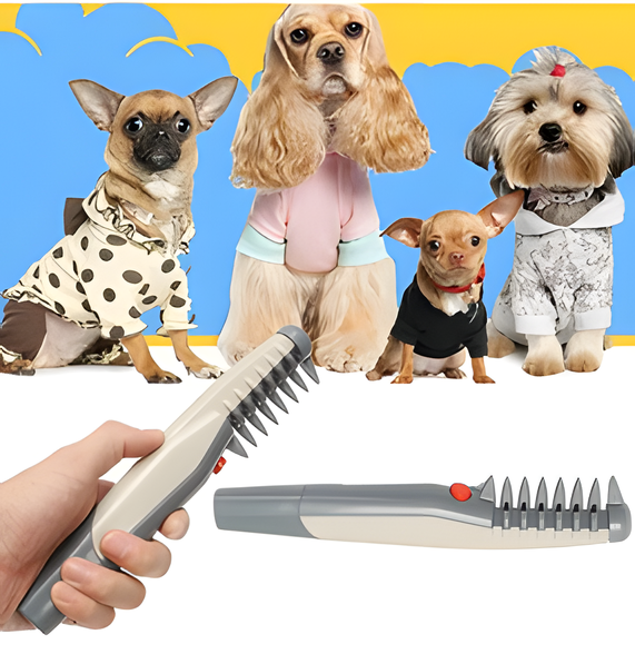 Pet Detangling and Deshedding Grooming Tool