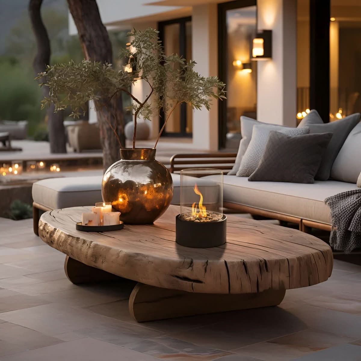 SLEEKFLAME Smoke-Free Table Fireplace