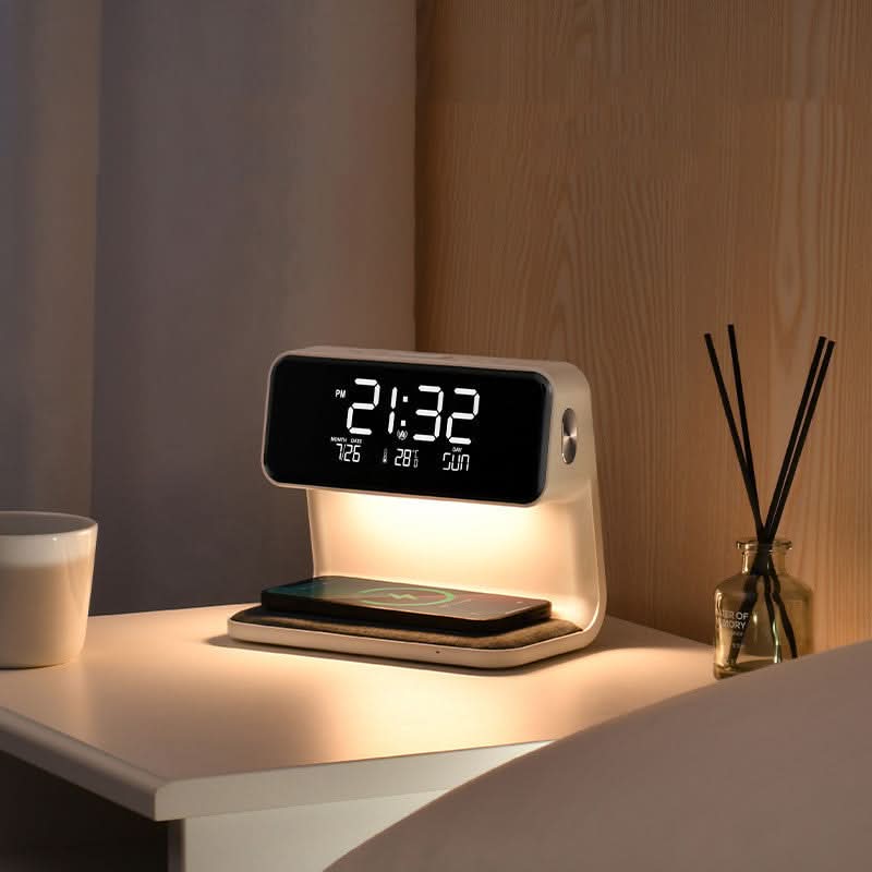 KLARBLICK Clear LCD Alarm Clock