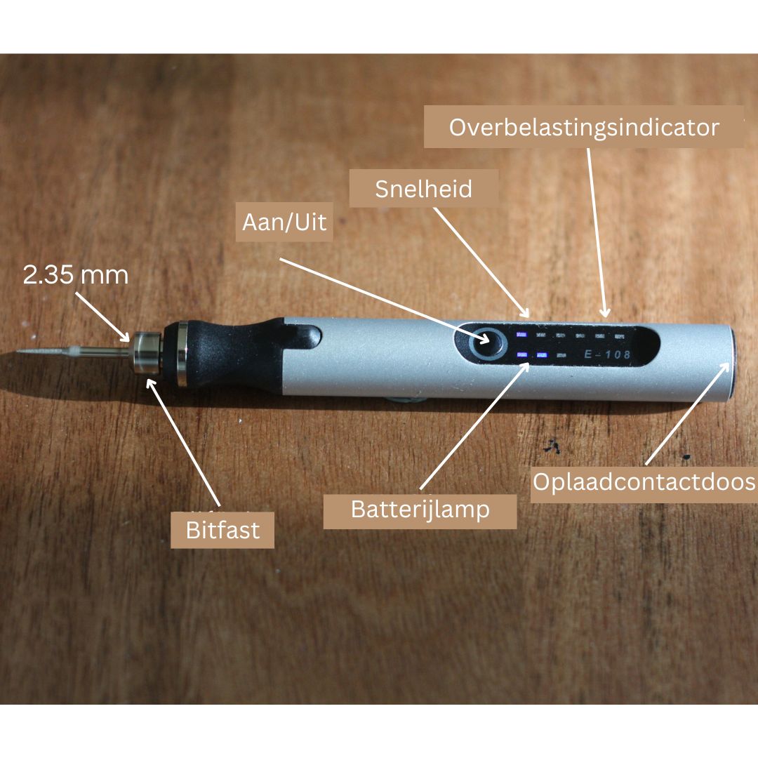 Cordless USB Engraving Pen