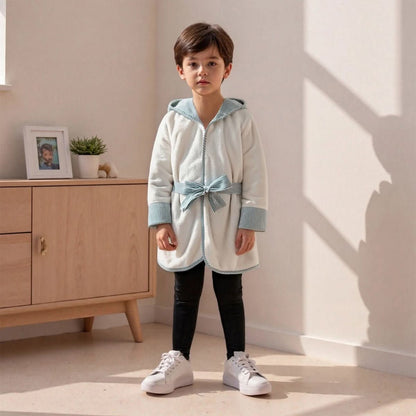 LUNALOFT Children's Bathrobe