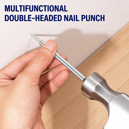 Baseboard Nail Set, Double-Head Mounting System