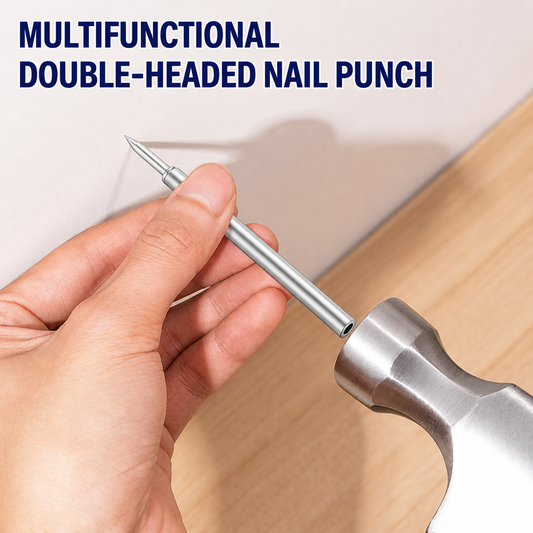 Baseboard Nail Set, Double-Head Mounting System