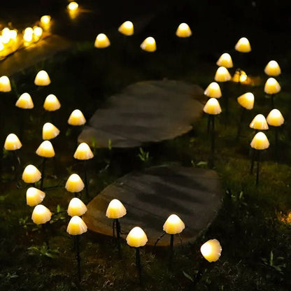 LUMINA MUSHROOM Solar-powered LED Lights