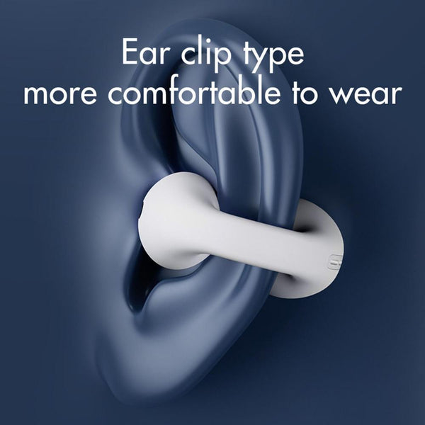 Bone Conduction Headphones, Wireless Bluetooth Open-Ear Earphones for Sports & Calls