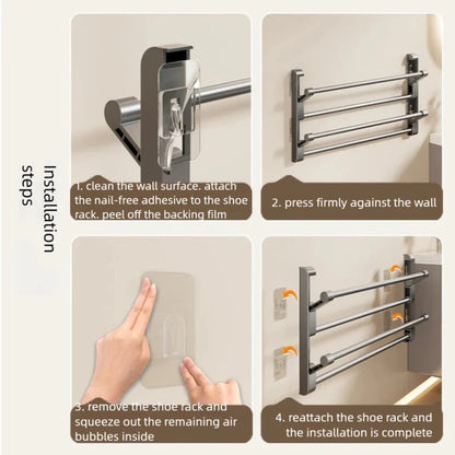 WALL ORGANIZER Wall-mounted Shoe Rack
