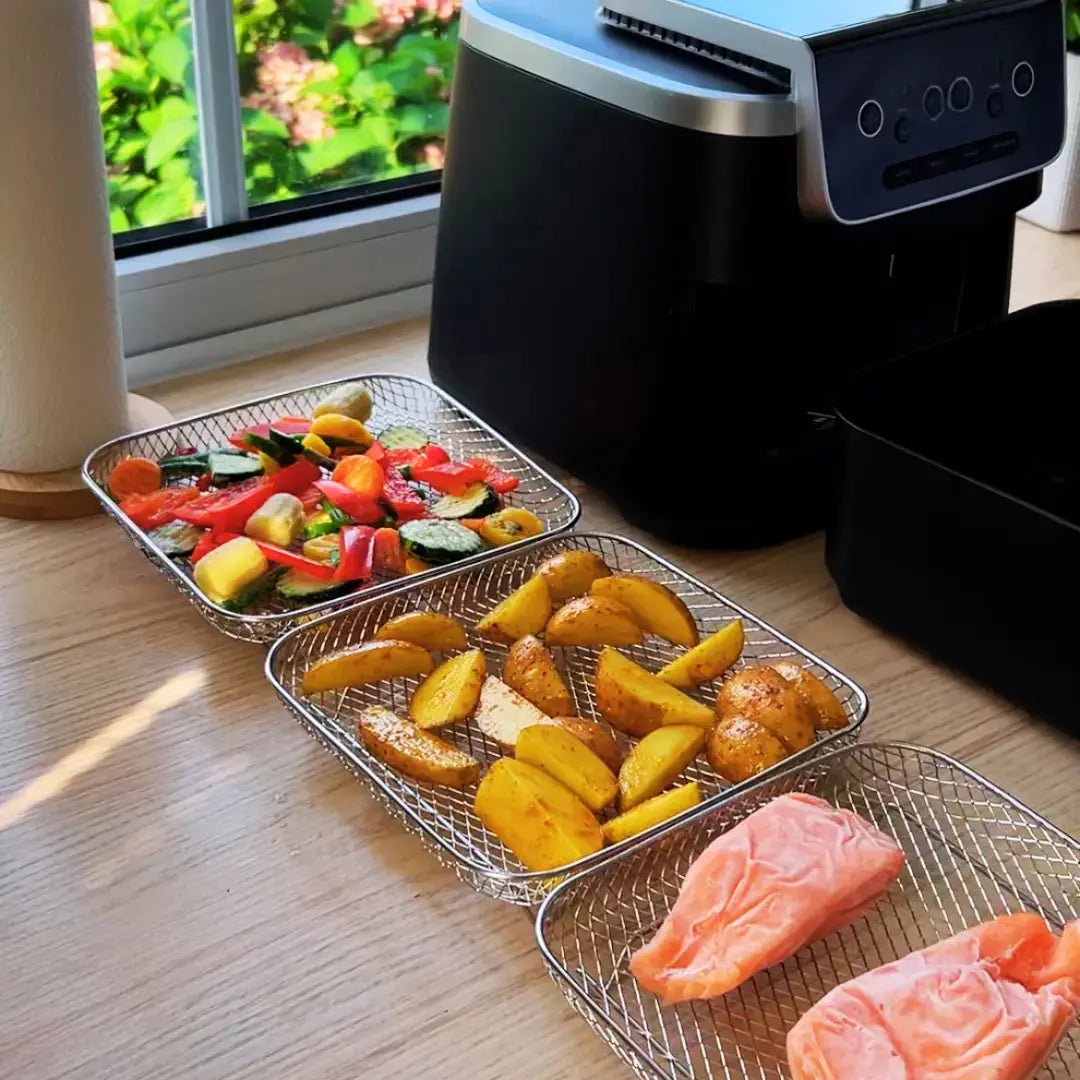 Stackable Air Fryer Baskets